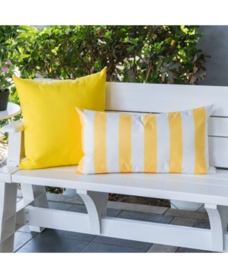 Olivia Stripe Indoor/Outdoor Decorative Pillow, 12" x 20"