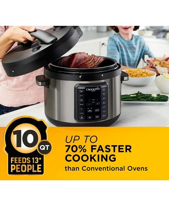 CrockPot 10Qt. Express Crock MultiCooker with Easy Release Steam