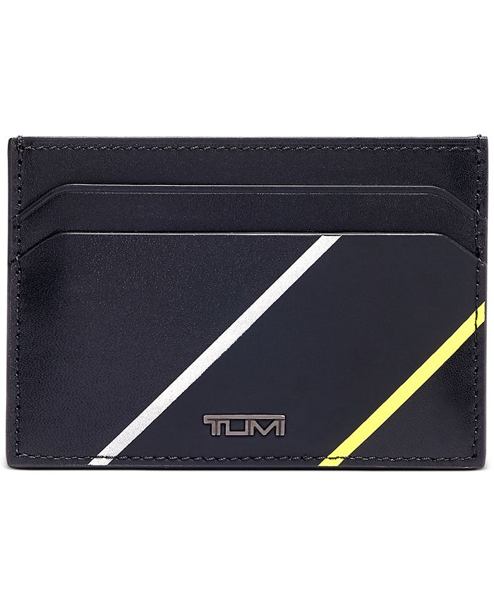 TUMI Men's Money Clip Leather Card Case Macy's