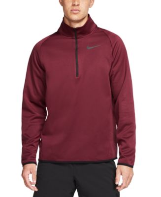 Nike Therma Quarter-Zip Top - Macy's