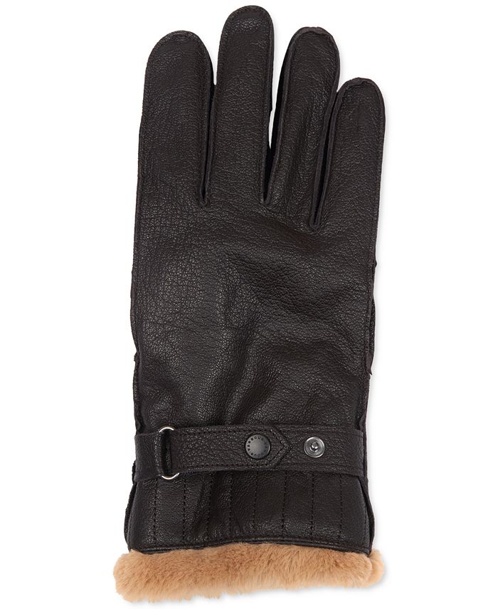 Barbour Men's Leather Utility Gloves Macy's