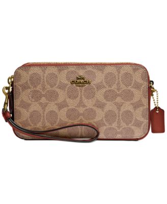 coach signature fanny pack