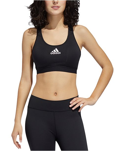 Adidas Power Mesh Mid Impact Sports Bra Reviews Macy S