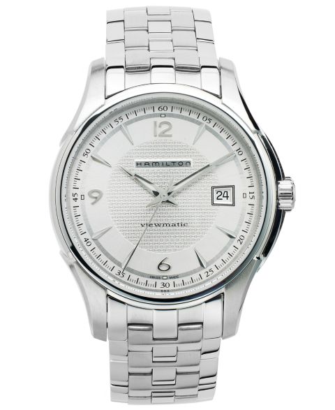 Мужские часы Hamilton Swiss Automatic Jazzmaster Viewmatic Stainless Steel Bracelet Watch 40mm H32515155