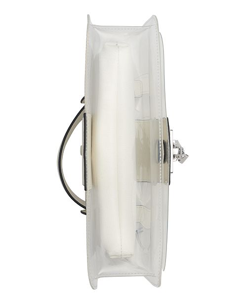 DKNY Elissa Flap Clear Shoulder Bag, Created for Macy's & Reviews