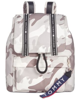 tommy hilfiger camo backpack