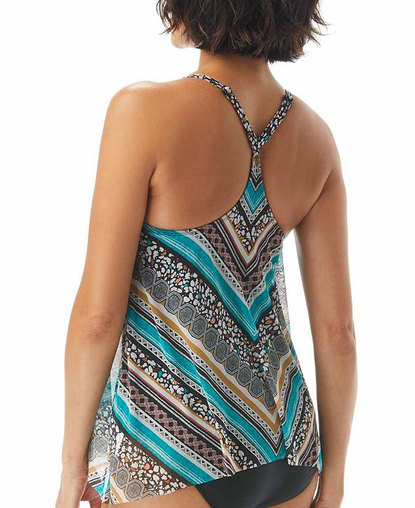 Coco Reef Current Mesh Flyaway Underwire Tankini Top & Reviews