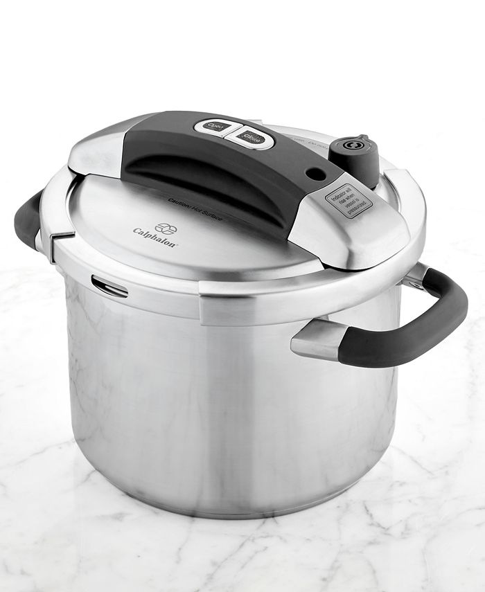 Calphalon CLOSEOUT! Stainless Steel 6 Qt. Pressure Cooker - Macy's