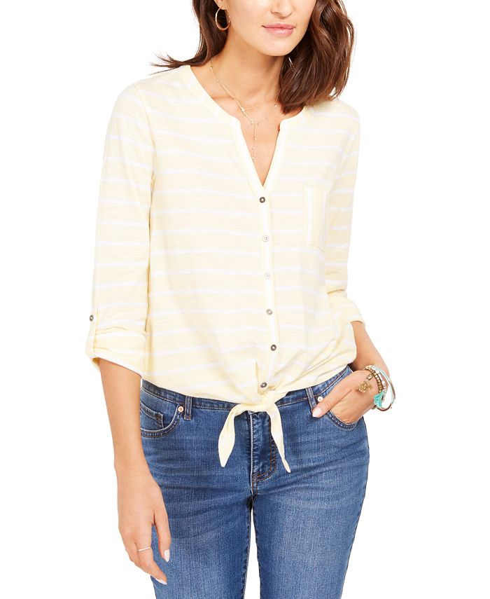 Macy's tie shop front top
