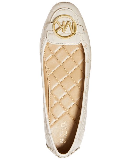 michael kors lillie logo flats