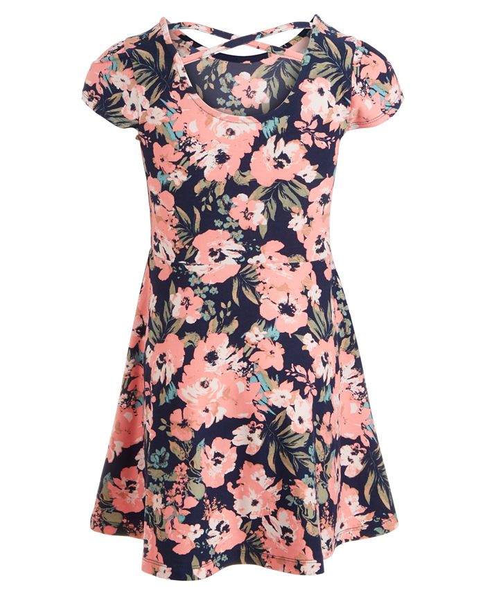 Epic Threads Toddler Girls Floral-Print Dress, Created for Macy's - Macy's