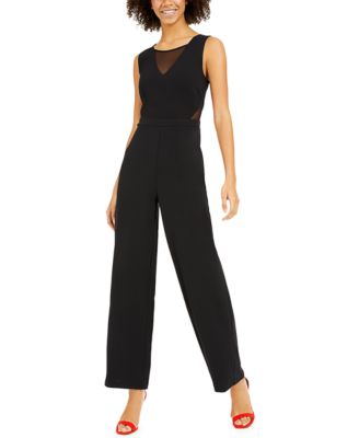 black halo black jumpsuit