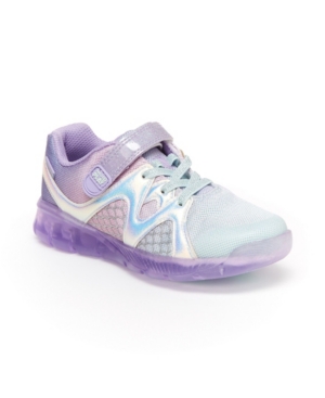 image of Stride Rite Made2Play Mermaid Toddler Girls Lighted Athletic Shoe