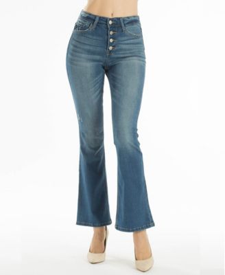 Kancan - High Rise Petite Bootcut Jeans