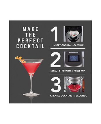 Macy's Bartesian Premium Cocktails On Demand with 5 Premium Glass