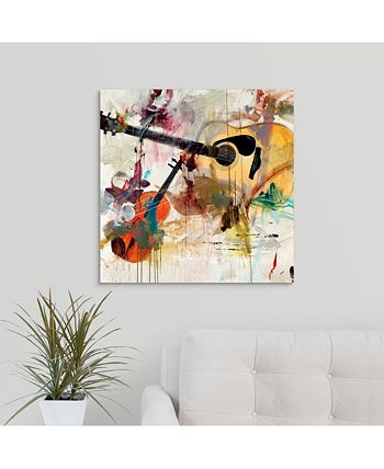 GreatBigCanvas - 24 in. x 24 in. "Fusion" by  Clayton Rabo Canvas Wall Art
