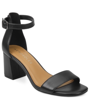 image of Aerosoles Women-s Elba Block Heel Sandal Women-s Shoes