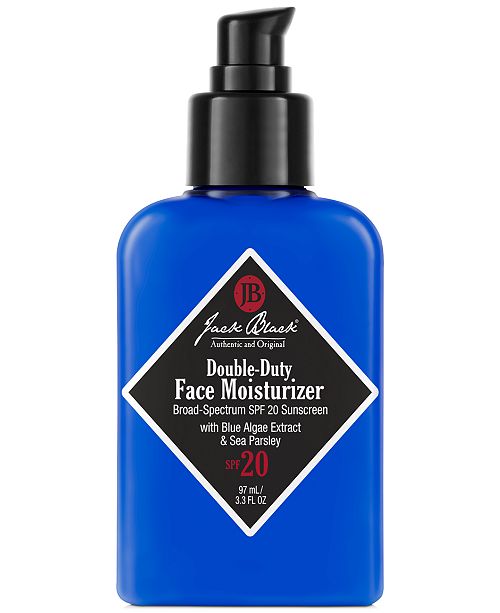 Jack Black Double-Duty Face Moisturizer SPF 20, 3.3 oz & Reviews - Shop