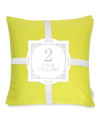 June Indoor/Outdoor 2-Pack Decorative Pillows, 20" x 20"