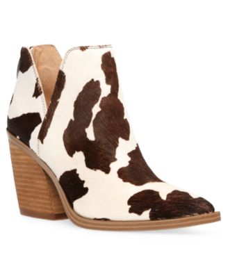 steve madden cowhide boots