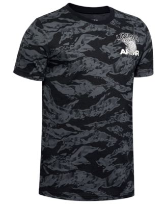 boys under armour camo shirt