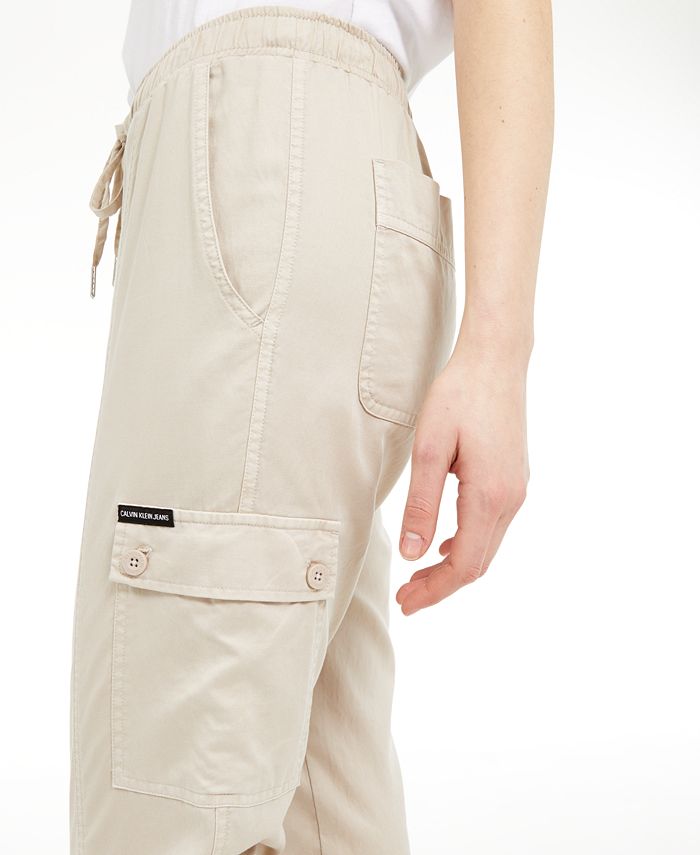 Calvin Klein Jeans Cargo Jogger Pants - Macy's