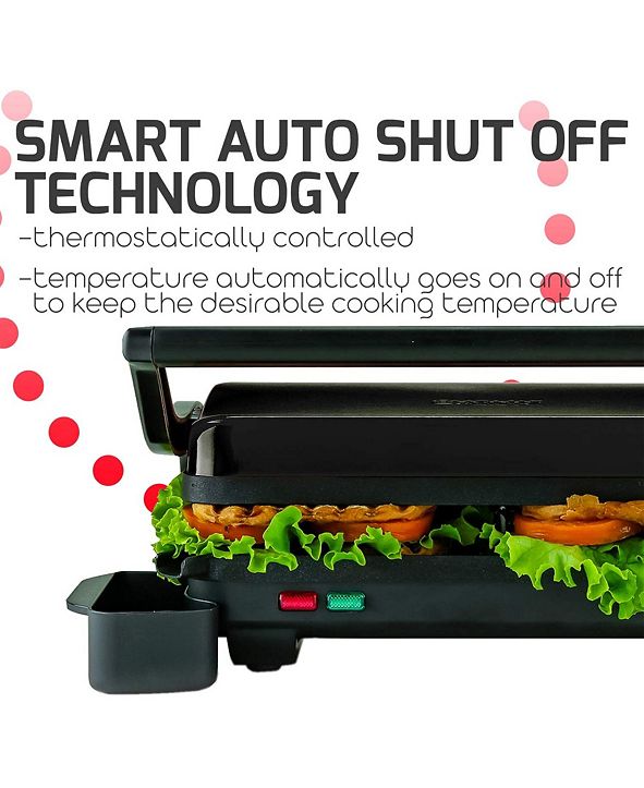 OVENTE Electric Panini Press Grill & Reviews Small Appliances