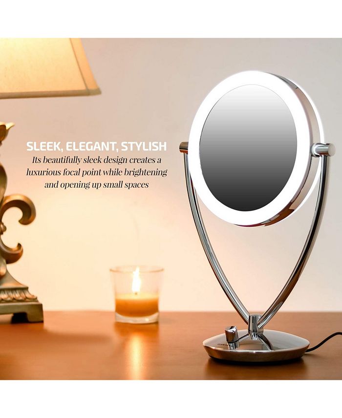 OVENTE Lighted Tabletop Makeup Mirror Macy's