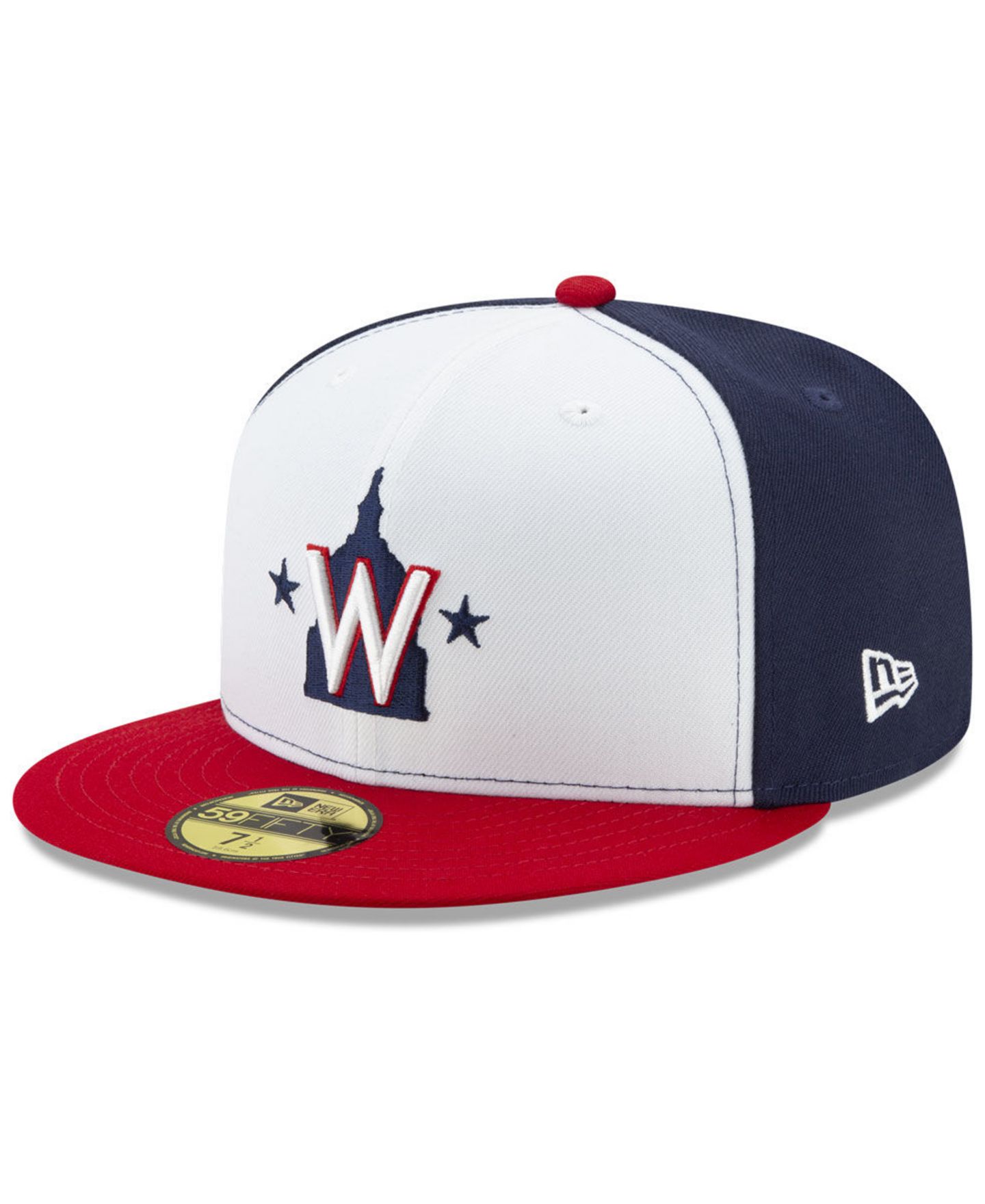 Мужская кепка New Era Washington Nationals Authentic Collection 59FIFTY Fitted — фото 1