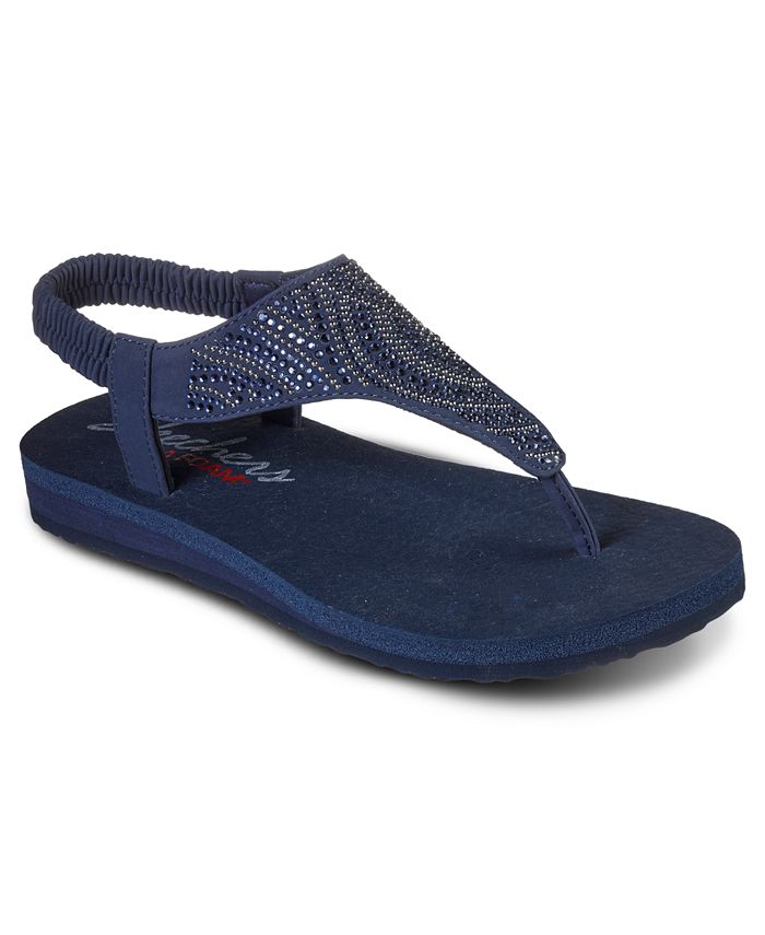 Skechers Women's Cali Meditation - New Moon Athletic Sandals from Line & Reviews - Finish Line Women's Shoes - Shoes - Macy's