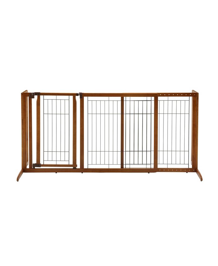 Richell Deluxe Freestanding Pet Gate Medium Macy's