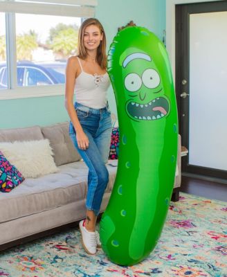 PoolCandy Rick and Morty Giant Inflatable Pickle Rick Macy's