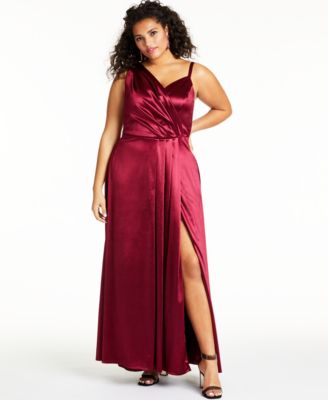 macys plus size prom dresses