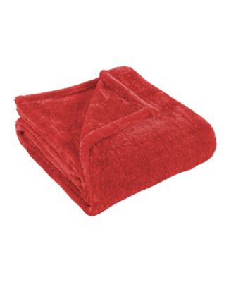 Wrinkle Resistant Plush Fleece Throw, 50" x 60"