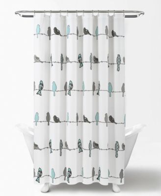Rowley Birds Shower Curtain, 72" x 72"