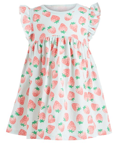 First Impressions Baby Girls Printed Cotton Dress Created For