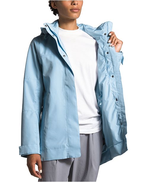 The North Face Women S Westoak City Waterproof Trench Coat