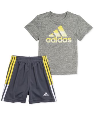 adidas 2 piece shorts set