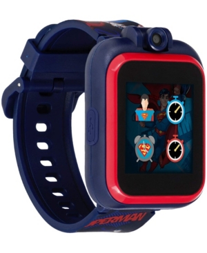 image of iTouch Kids PlayZoom Dc Comics Superman Strap Touchscreen Smart Watch 42x52mm