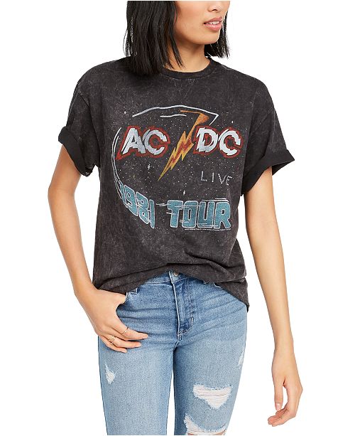 Junk Food Ac Dc Graphic T Shirt Reviews Tops Juniors Macy S