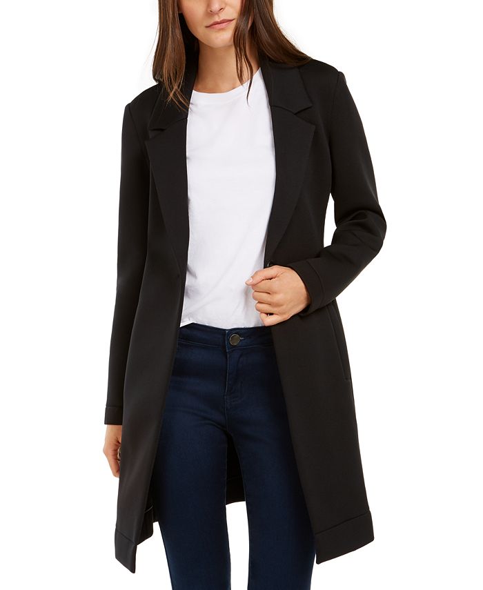 INC International Concepts INC Solid Scuba Cocoon Coat, Created for Macy's Macy's