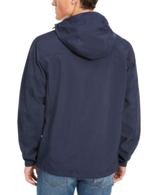 Men's All-Season Lightweight Stretch Hooded Rain Jacket