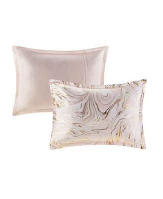 Intelligent Design CLOSEOUT! Rebecca Metallic 4-Pc. Comforter Set, Twin/Twin XL