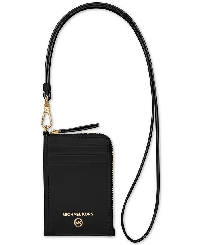 Michael Kors Jet Set Charm Small Leather ID Lanyard & Reviews - Handbags &  Accessories - Macy's