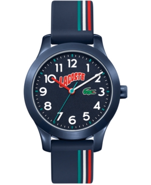image of Lacoste Kid-s Swiss 12.12 Blue Silicone Strap Watch 32mm
