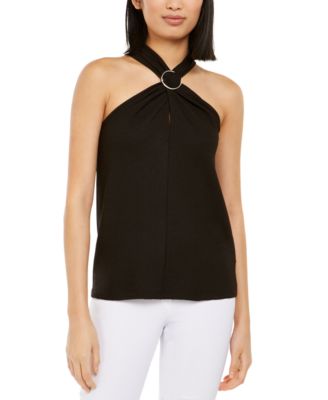 macys michael kors womens tops