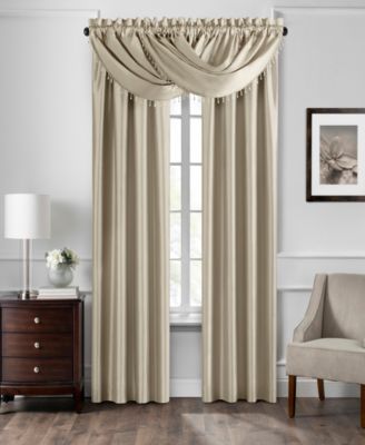 Colette Faux Silk Blackout Window Curtain