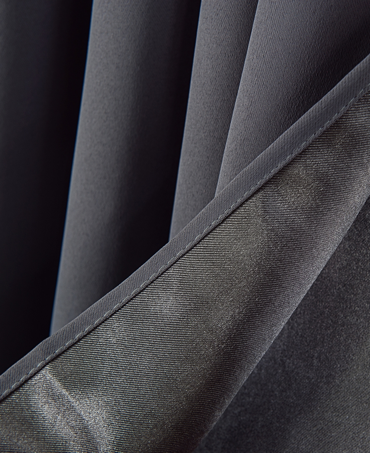 Rt Designers Collection Polyester Twilight Blackout Rod Pocket Curtain Panel
