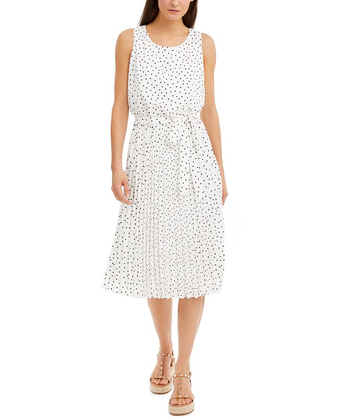 Macy's ralph lauren polka dot dress sales
