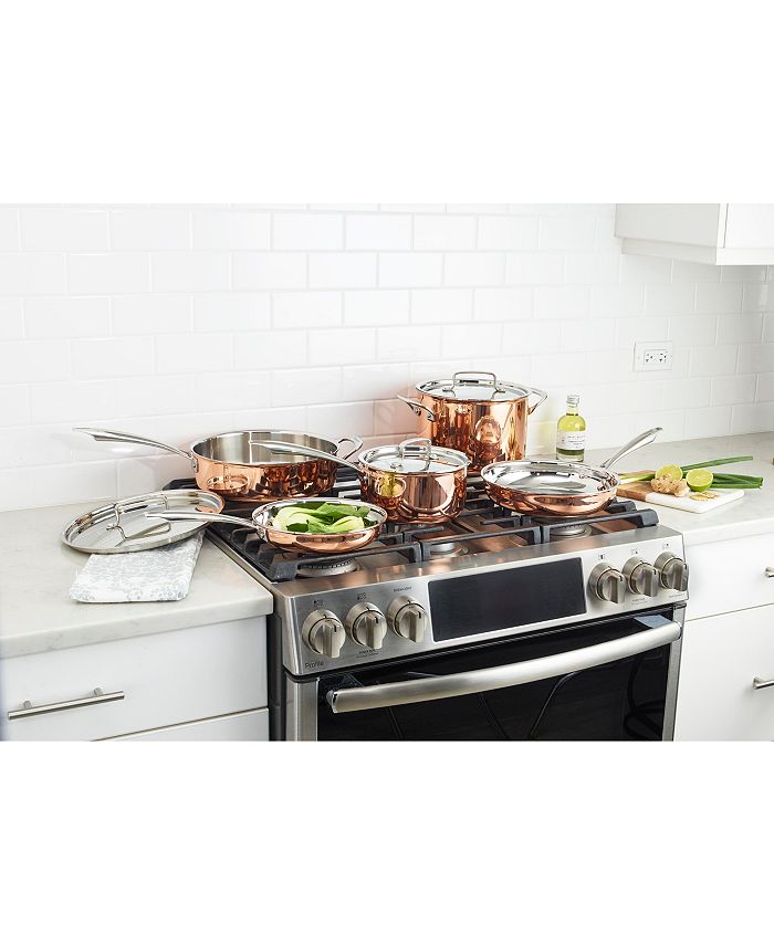 Cuisinart Copper TriPly 8Pc. Cookware set Macy's